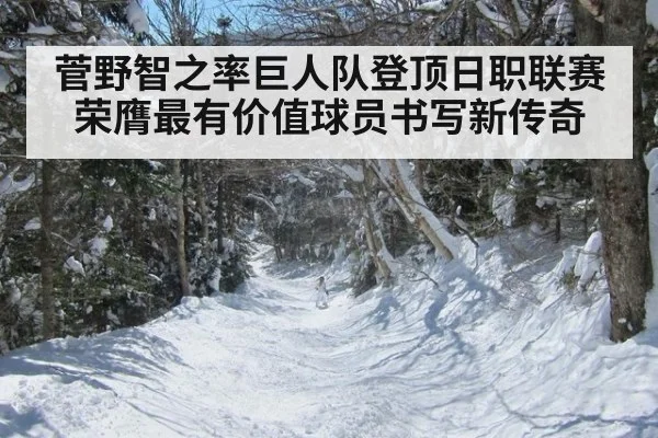 菅野智之率巨人队登顶日职联赛 荣膺最有价值球员书写新传奇